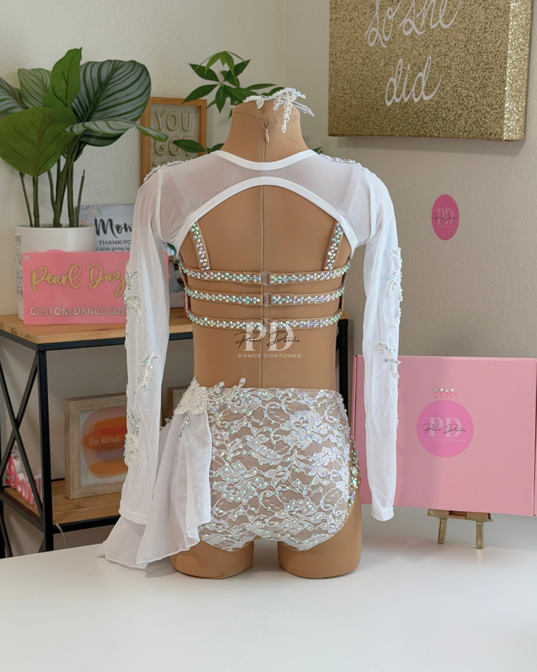 Ready to Ship –CM(6-8Y) Lace dream Lyrical/Contemporary dance costume