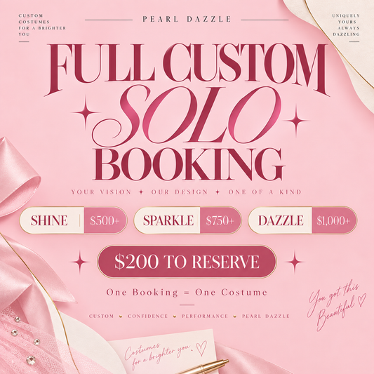 Pearl Dazzle Solo  Full Custom Costume Booking 26/27
