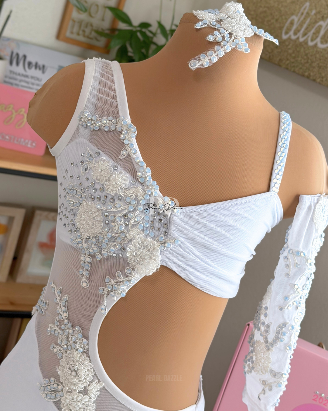 CL/CXL (Ages 911) Ready to Ship Pearl Moonlight Contemporary/Lyrical Costume CL/CXL (Ages 911) Ready to Ship Pearl Moonlight Contemporary/Lyrical Costume