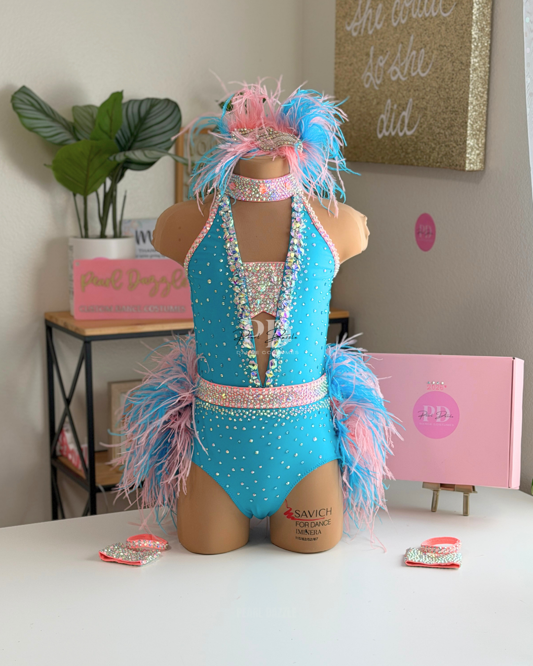 CM(6-8Y) Ready to Ship – Sweet Pop Jazz/Musical dance costume