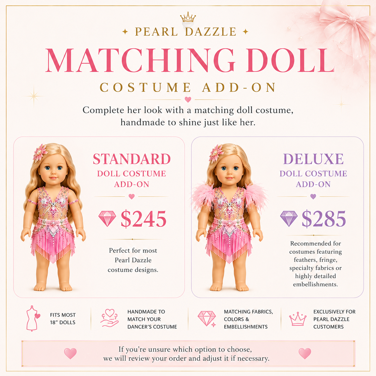 18" Matching Doll Costume*Add-On