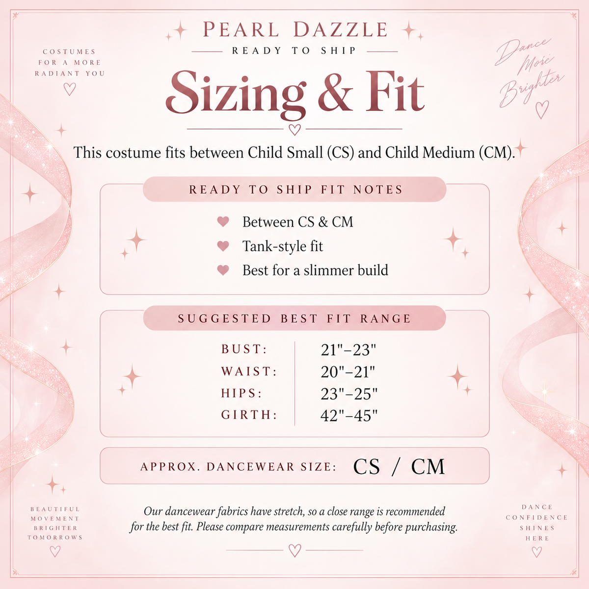Ready to ship（CS/CM）-Pink feather Cute Sparkle Jazz Costume