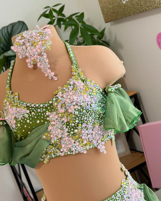 Ready to Ship-CS/CM/CL/CXL – Beautiful Lyrical/Contemporary dance costume