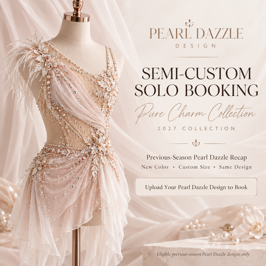 Pearl Dazzle Semi-Custom Costume Booking — Pure Charm Collection ✨